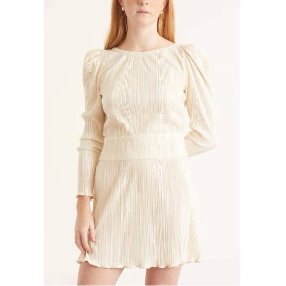 LoveShackFancy Carleen Bracelet-Sleeve Mini Dress - Size 00 - Picture 2 of 16